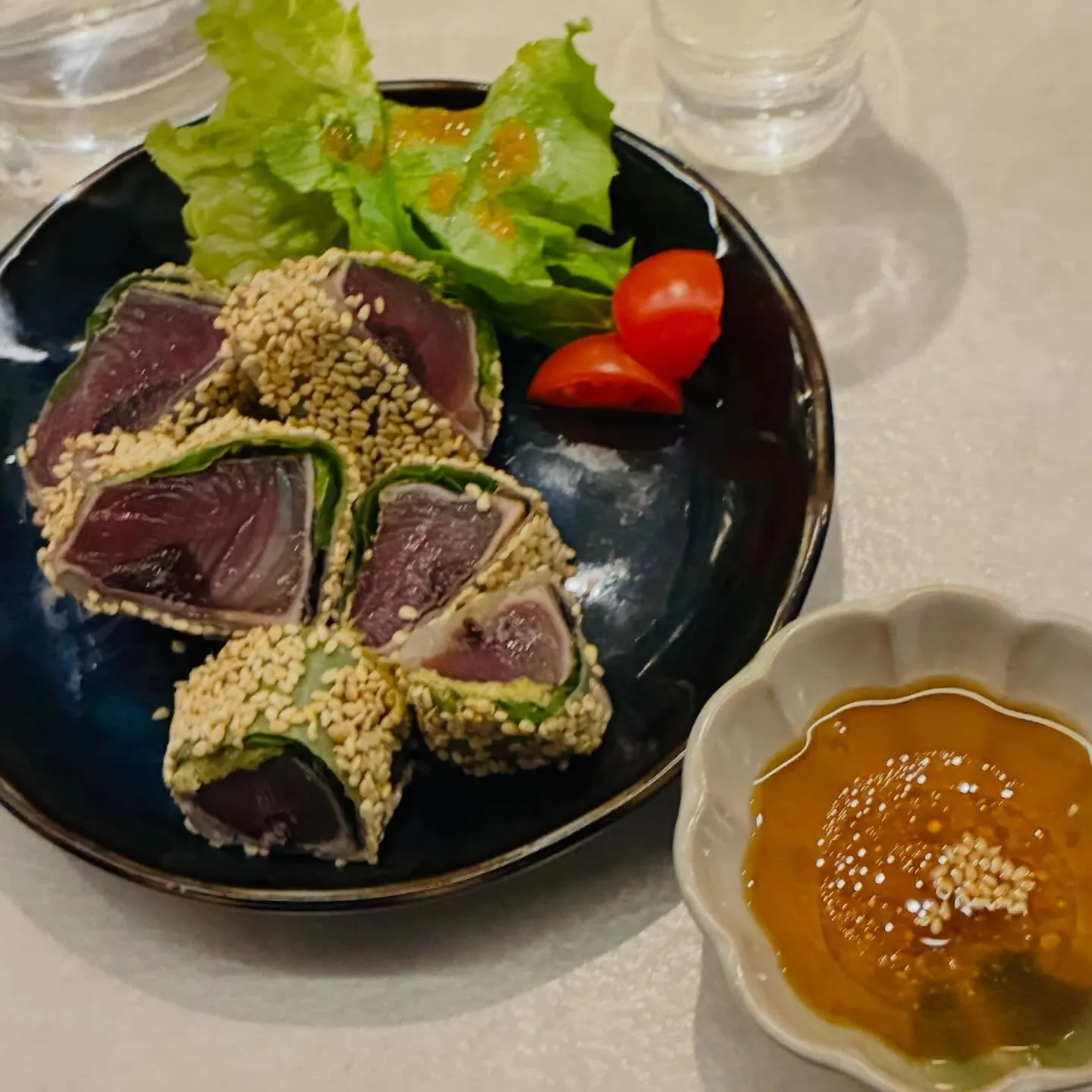 【鰹タタキの生春巻き】もも吉/吉祥寺/日本酒/もも焼き/焼鳥...