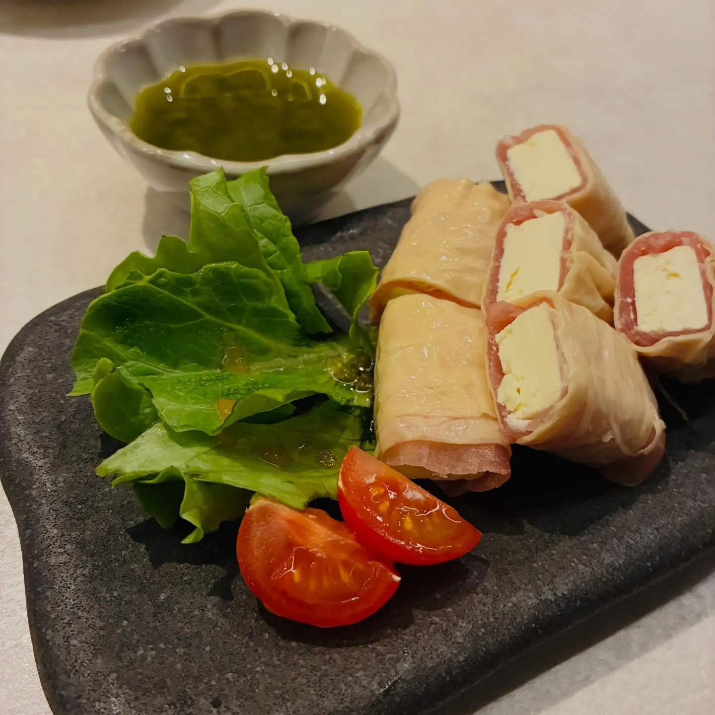 【湯葉巻き生ハムクリームチーズ】もも吉/吉祥寺/日本酒/もも...