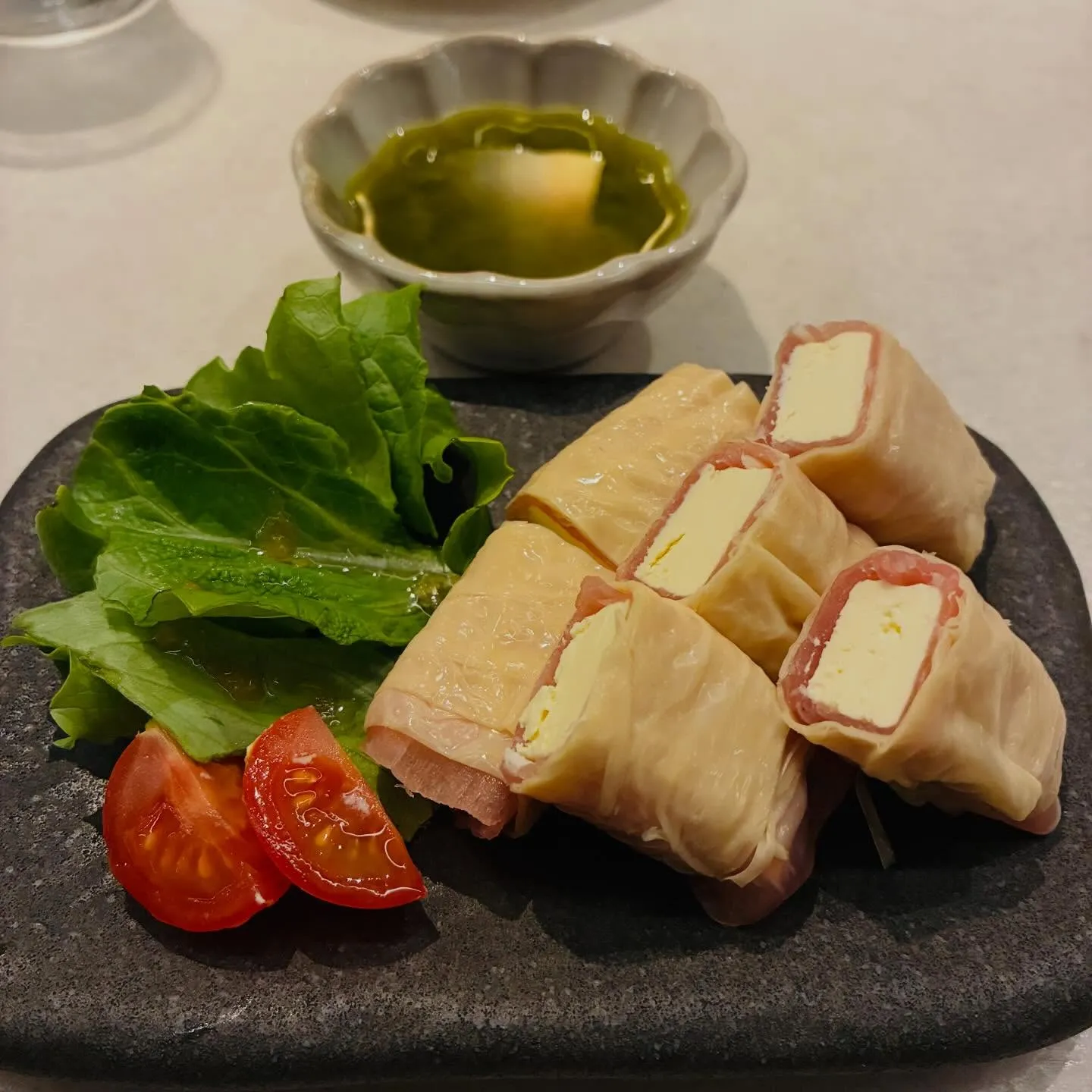 【湯葉巻き生ハムクリームチーズ】もも吉/吉祥寺/日本酒/もも...