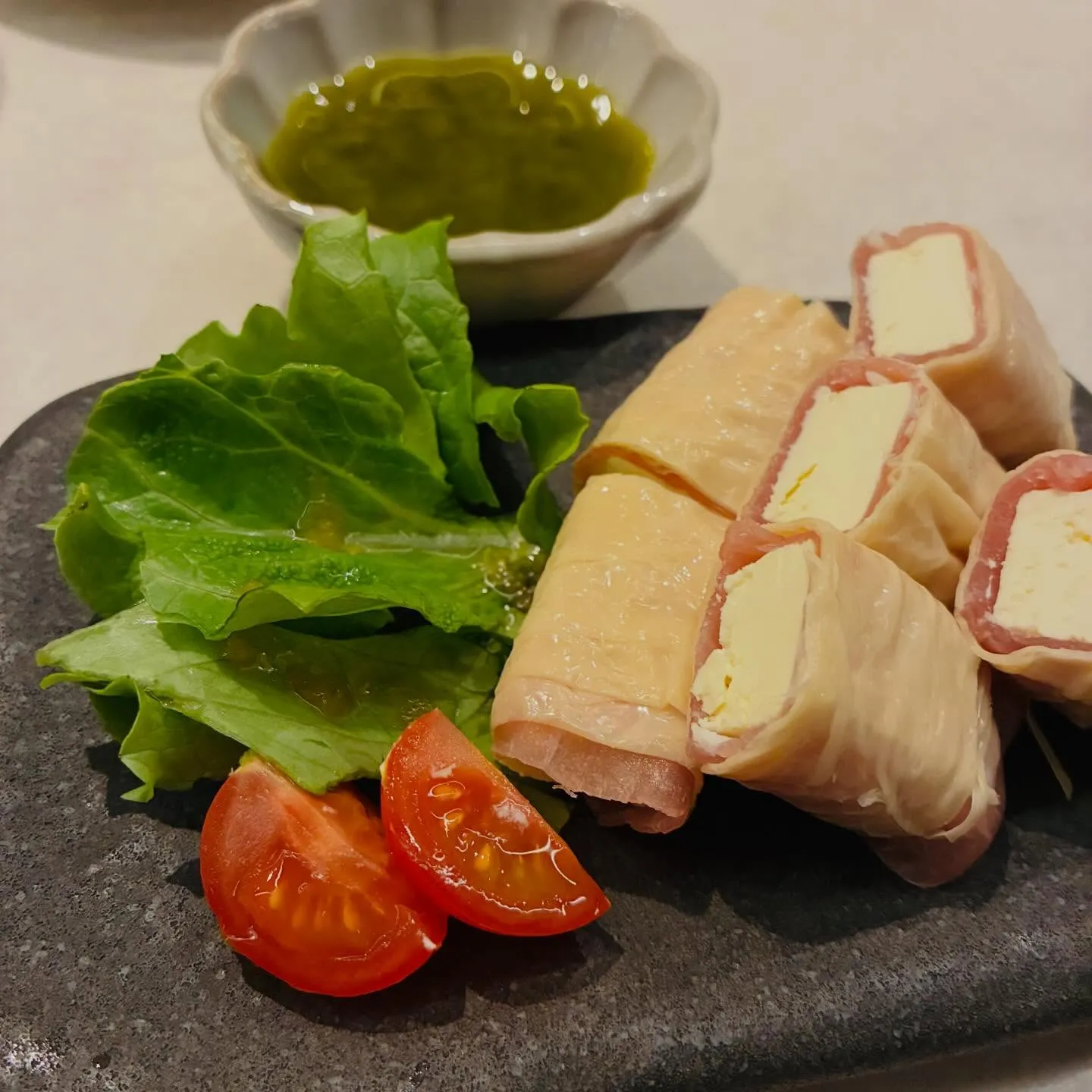 【湯葉巻き生ハムクリームチーズ】もも吉/吉祥寺/日本酒/もも...