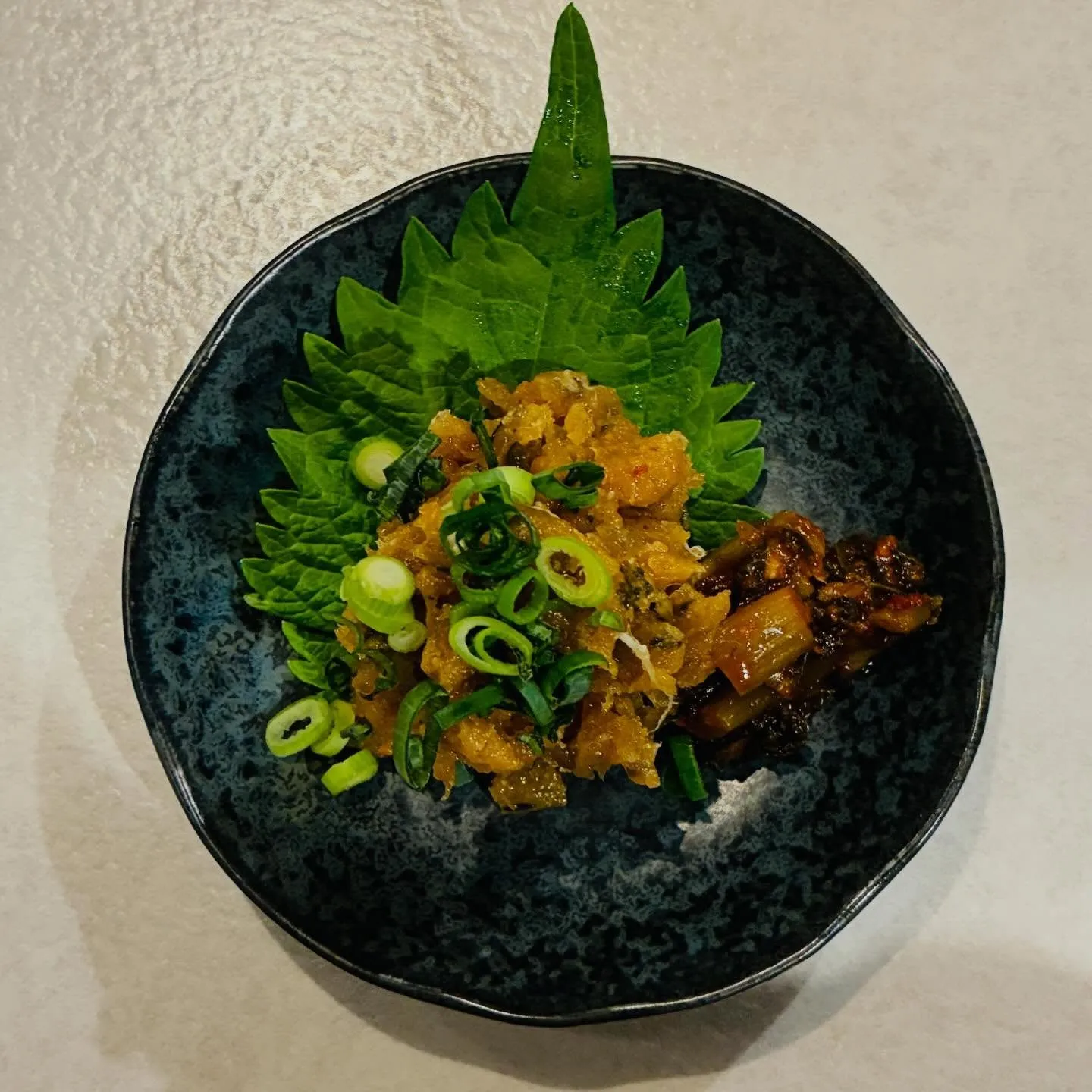 【鮪とはんごろしキムチのなめろう】もも吉/吉祥寺/日本酒/も...