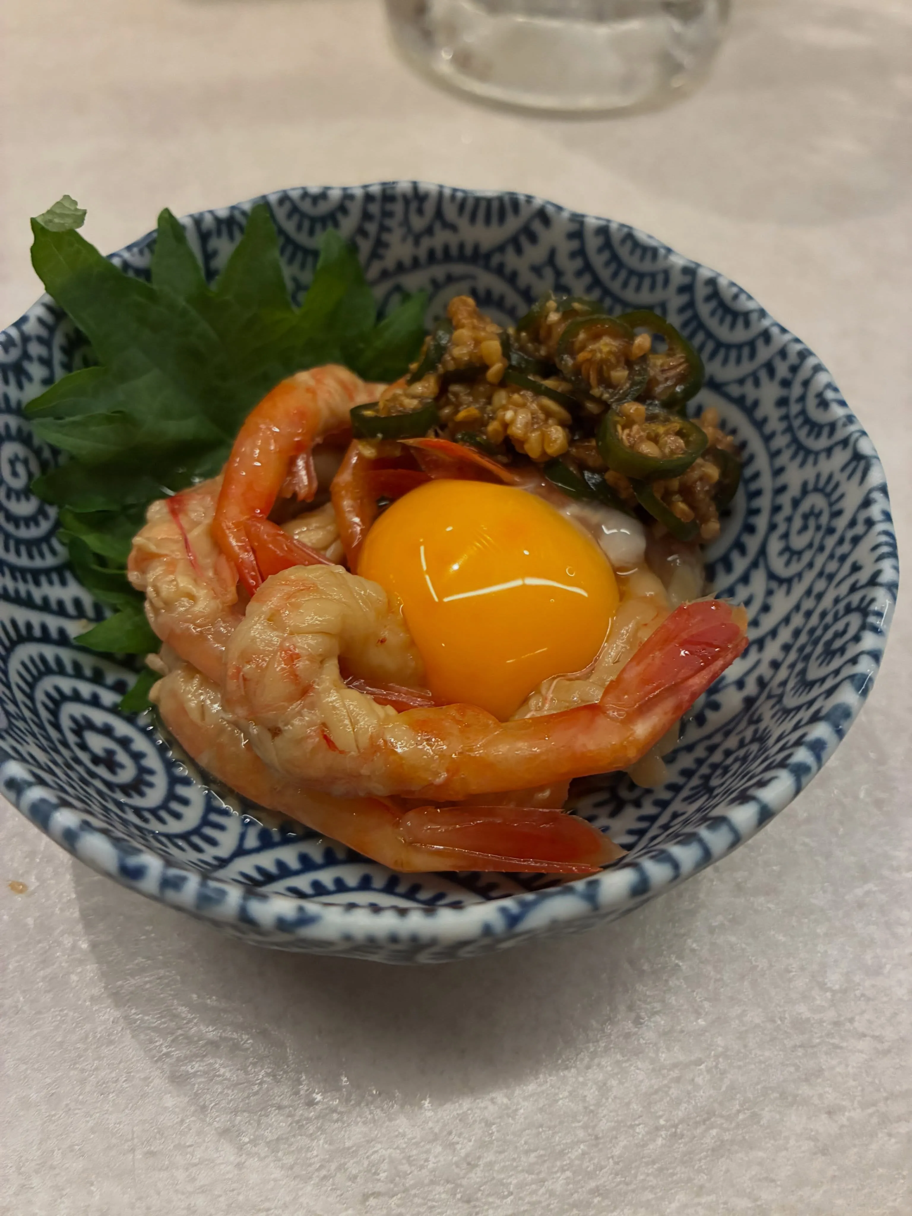 【甘えびユッケ風】もも吉/吉祥寺/日本酒/もも焼き/居酒屋/...