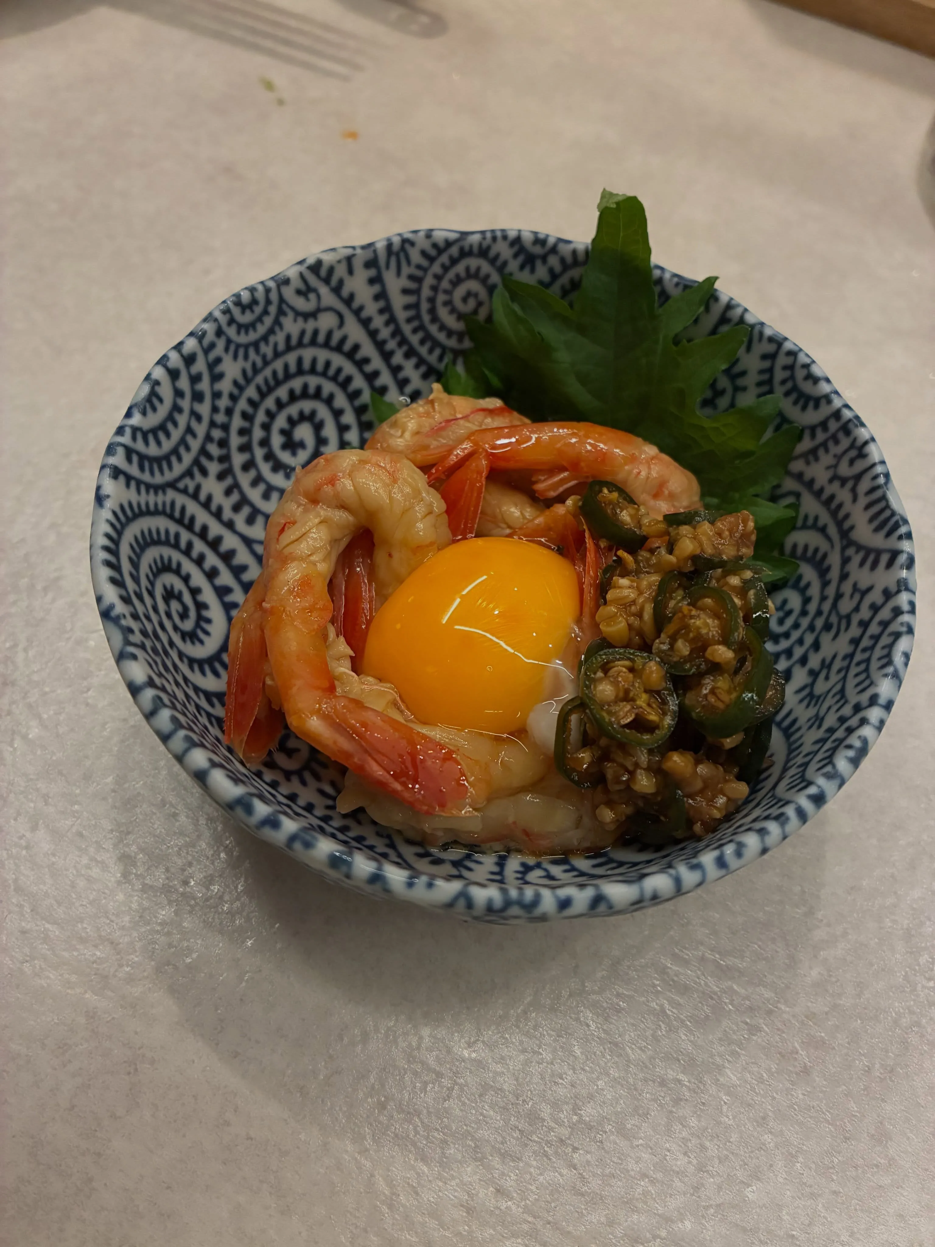 【甘えびユッケ風】もも吉/吉祥寺/日本酒/もも焼き/居酒屋/...