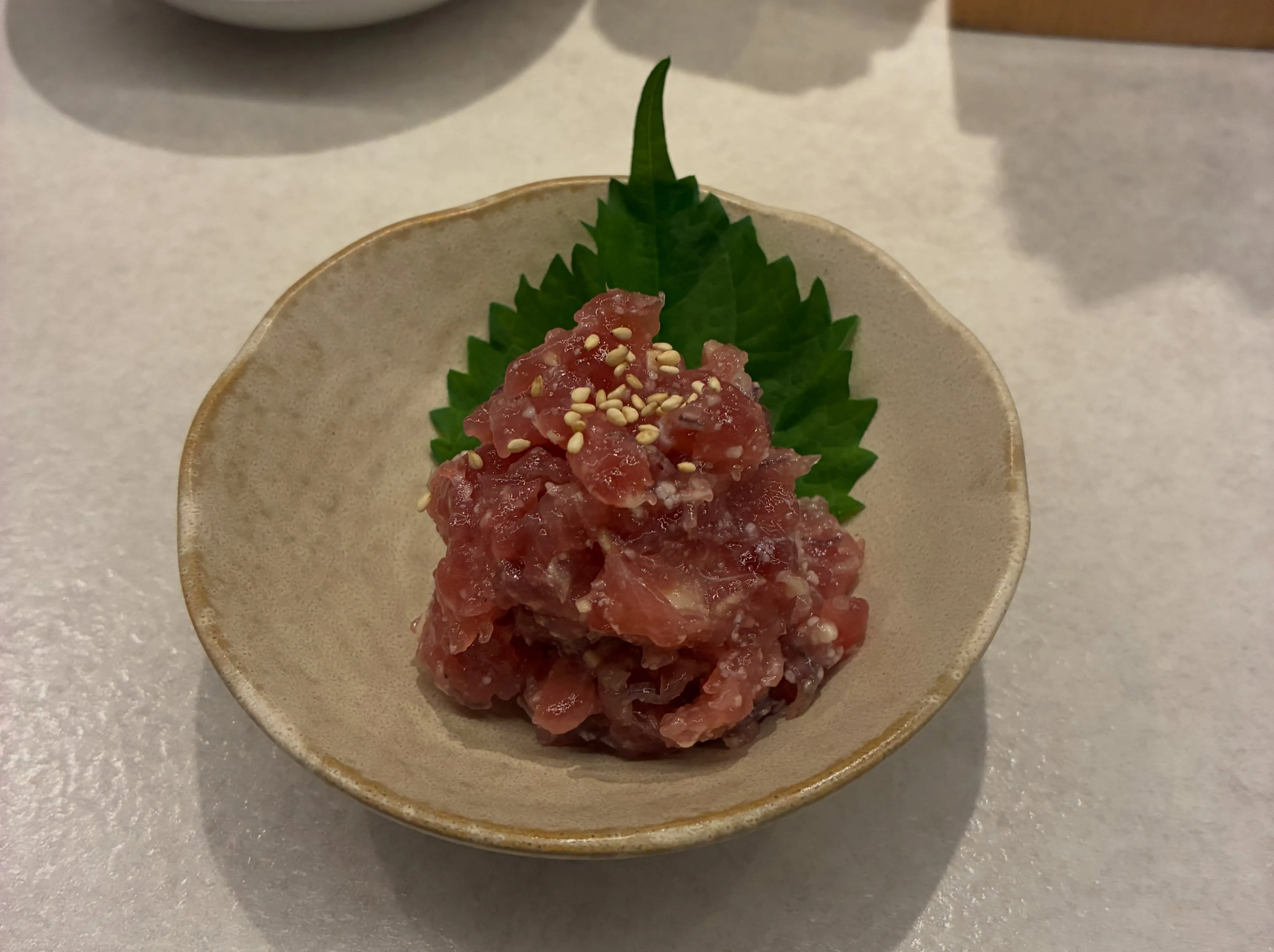 【鰹の塩麹なめろう】